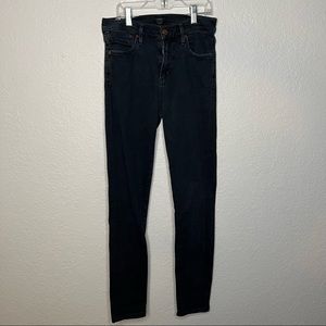 Citizens Of Humanity Rocket High Rise Skinny Jeans Size 25 Indigo Blue Designer